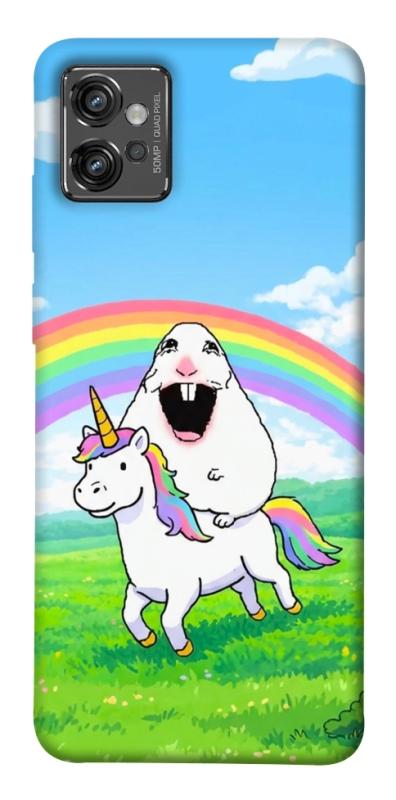 Чохол itsPrint Hampter для Motorola Moto G32, меми, купити оптом з доставкою
