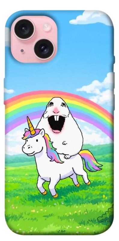 Чохол itsPrint Hampter для Apple iPhone 15 (6.1"), меми, купити оптом з доставкою