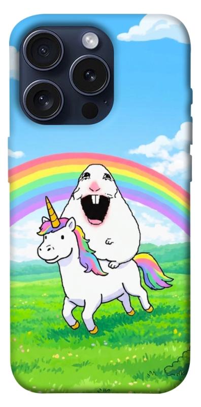 Чохол itsPrint Hampter для Apple iPhone 15 Pro (6.1"), меми, купити оптом з доставкою