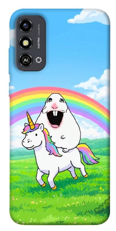 Чохол itsPrint Hampter для ZTE Blade A53, меми, купити оптом з доставкою