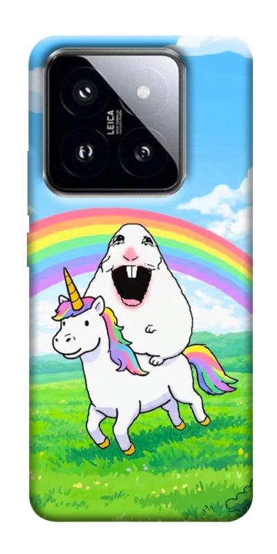Чохол itsPrint Hampter для Xiaomi 14 Pro, меми, купити оптом з доставкою