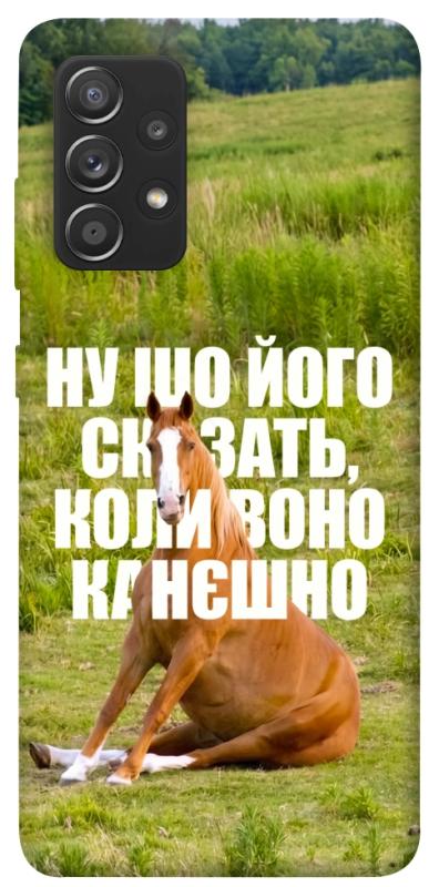 Чохол itsPrint Horse sitting для Samsung Galaxy A72 4G / A72 5G, меми, купити оптом з доставкою