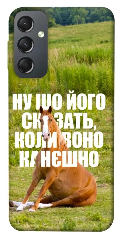 Чохол itsPrint Horse sitting для Samsung Galaxy A24 4G, меми, купити оптом з доставкою
