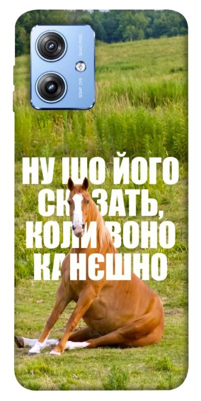 Чохол itsPrint Horse sitting для Motorola Moto G84, меми, купити оптом з доставкою