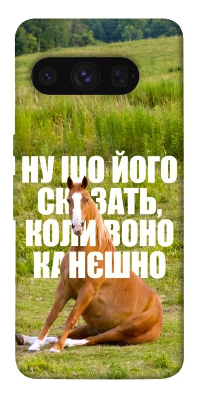 Чохол itsPrint Horse sitting для Google Pixel 8 Pro, меми, купити оптом з доставкою