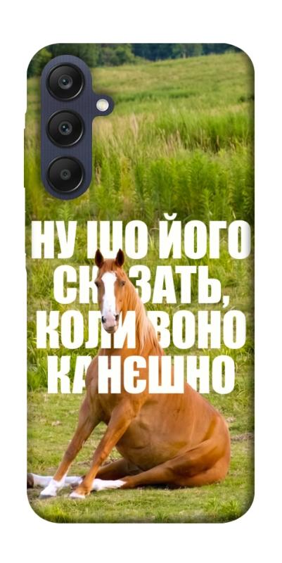 Чохол itsPrint Horse sitting для Samsung Galaxy A25 5G, меми, купити оптом з доставкою