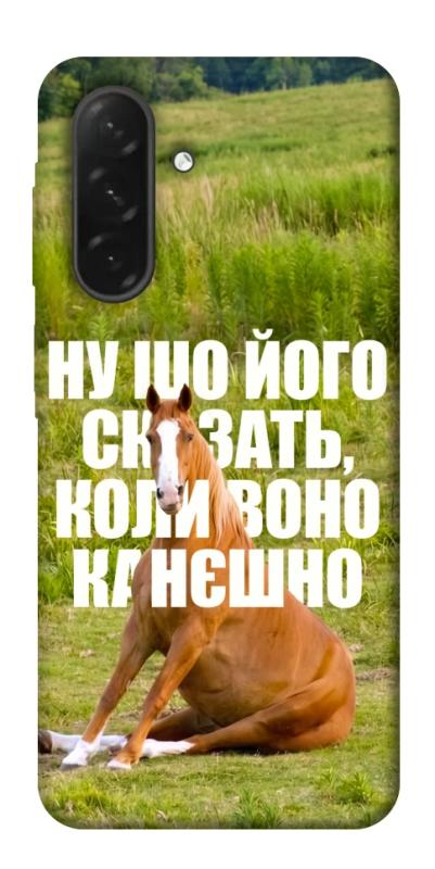 Чохол itsPrint Horse sitting для Samsung Galaxy A26 5G, меми, купити оптом з доставкою
