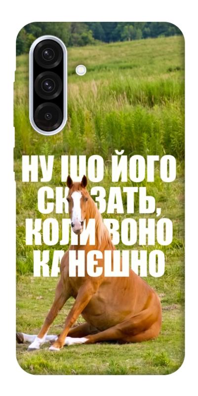 Чохол itsPrint Horse sitting для Samsung Galaxy A56 5G, меми, купити оптом з доставкою