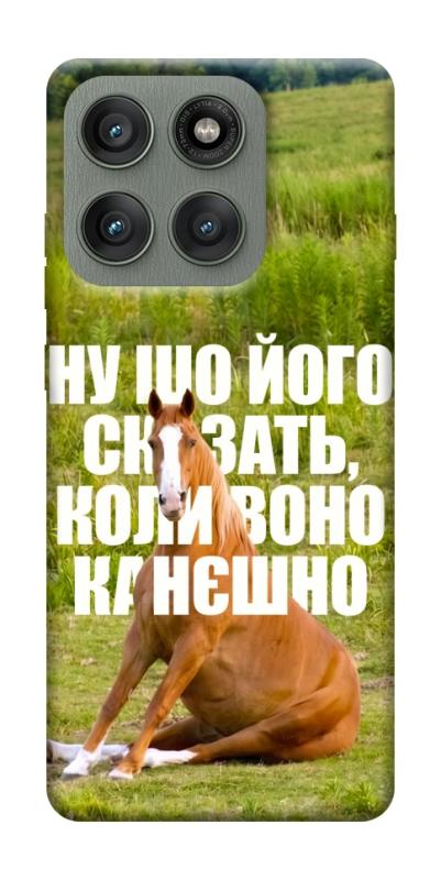 Чохол itsPrint Horse sitting для Motorola Edge 60 Pro, меми, купити оптом з доставкою