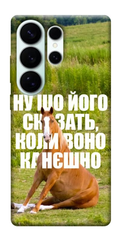Чохол itsPrint Horse sitting для Samsung Galaxy S26 Ultra, меми, купити оптом з доставкою