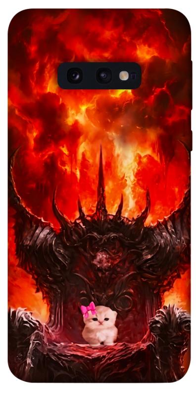 Чохол itsPrint Kitty hell для Samsung Galaxy S10e, меми, купити оптом з доставкою