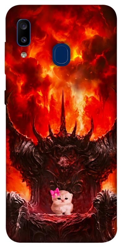 Чохол itsPrint Kitty hell для Samsung Galaxy A20 / A30, меми, купити оптом з доставкою