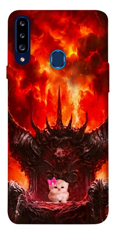 Чохол itsPrint Kitty hell для Samsung Galaxy A20s, меми, купити оптом з доставкою