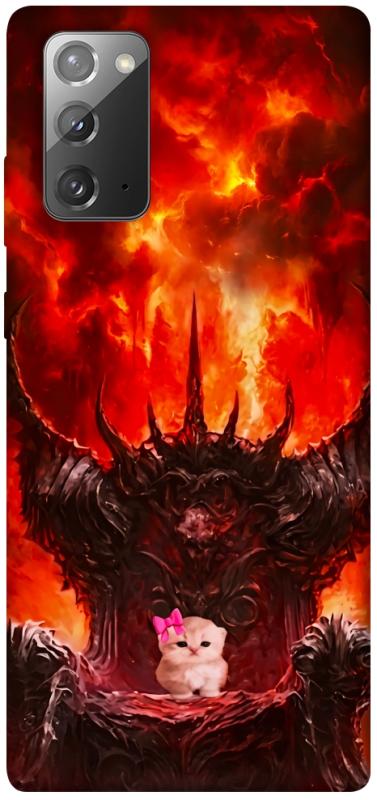 Чохол itsPrint Kitty hell для Samsung Galaxy Note 20, меми, купити оптом з доставкою