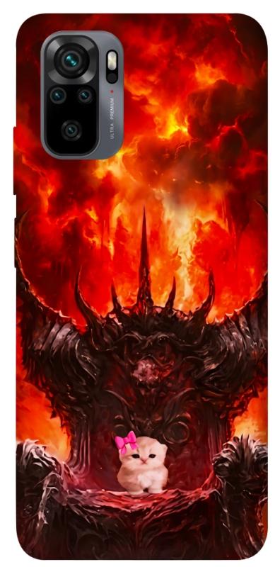 Чохол itsPrint Kitty hell для Xiaomi Redmi Note 10 / Note 10s, меми, купити оптом з доставкою