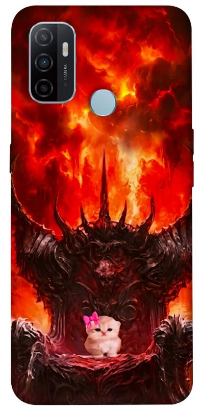 Чохол itsPrint Kitty hell для Oppo A53 / A32 / A33, меми, купити оптом з доставкою