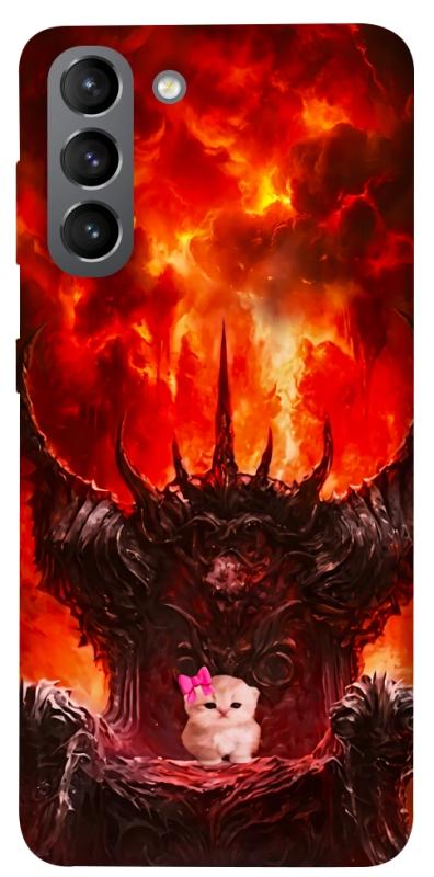 Чохол itsPrint Kitty hell для Samsung Galaxy S21, меми, купити оптом з доставкою