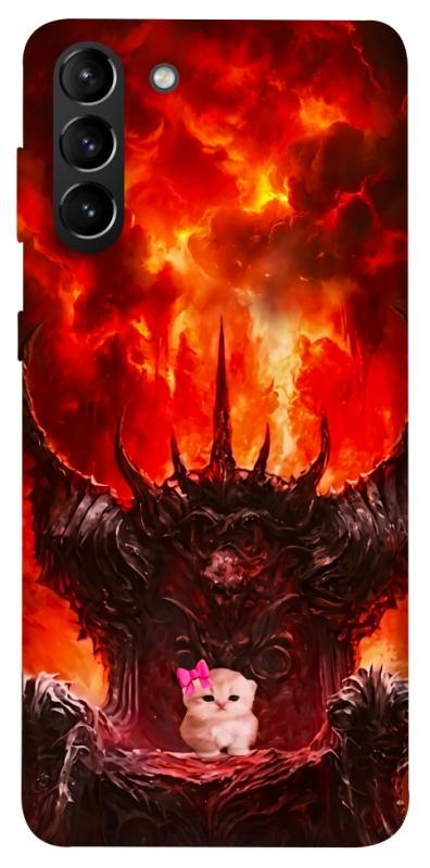 Чохол itsPrint Kitty hell для Samsung Galaxy S21+, меми, купити оптом з доставкою
