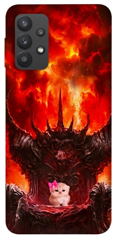 Чохол itsPrint Kitty hell для Samsung Galaxy A32 (A325F) 4G, меми, купити оптом з доставкою