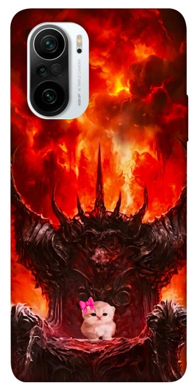 Чохол itsPrint Kitty hell для Xiaomi Redmi K40 / K40 Pro / K40 Pro+ / Poco F3, меми, купити оптом з доставкою