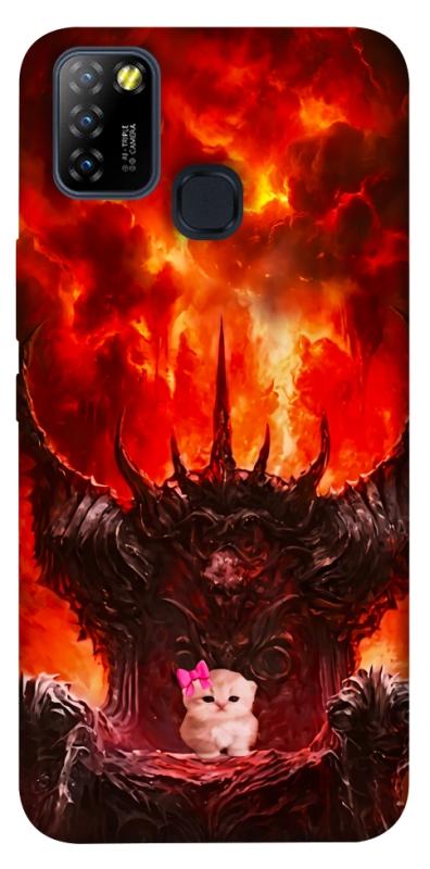 Чохол itsPrint Kitty hell для Infinix Hot 10 Lite, меми, купити оптом з доставкою