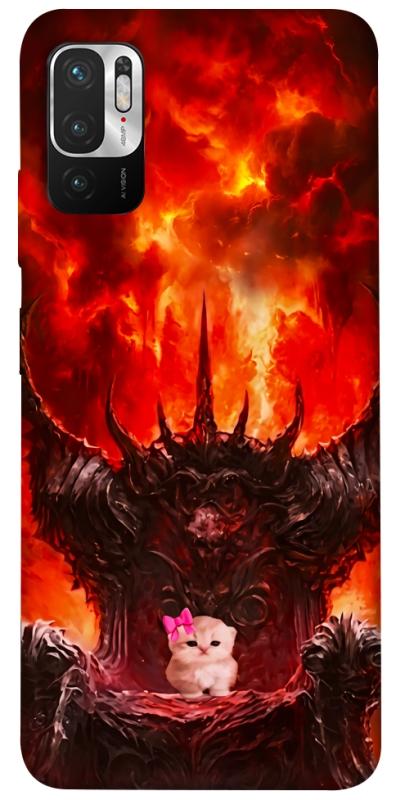 Чохол itsPrint Kitty hell для Xiaomi Redmi Note 10 5G, меми, купити оптом з доставкою