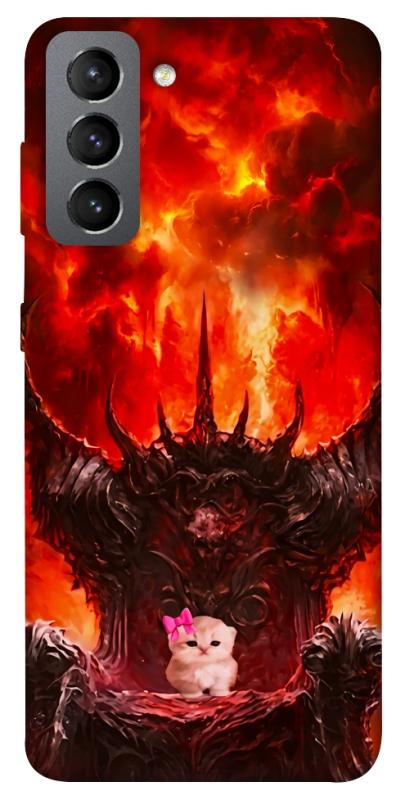 Чохол itsPrint Kitty hell для Samsung Galaxy S21 FE, меми, купити оптом з доставкою