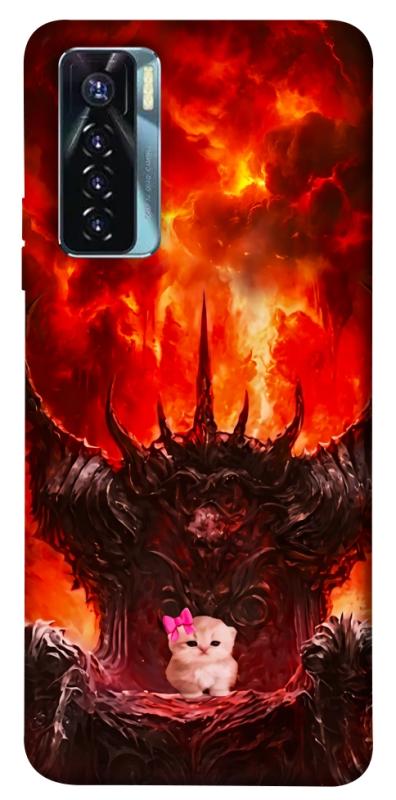 Чохол itsPrint Kitty hell для TECNO Camon 17 Pro, меми, купити оптом з доставкою