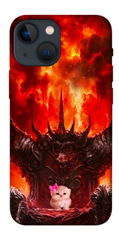 Чохол itsPrint Kitty hell для Apple iPhone 13 mini (5.4"), меми, купити оптом з доставкою