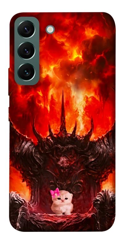 Чохол itsPrint Kitty hell для Samsung Galaxy S22, меми, купити оптом з доставкою