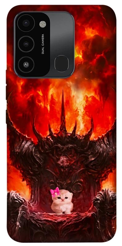 Чохол itsPrint Kitty hell для TECNO Spark 8C, меми, купити оптом з доставкою