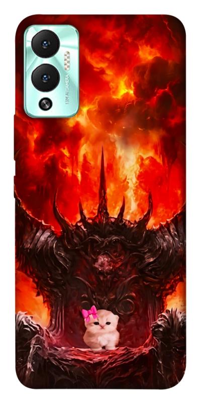 Чохол itsPrint Kitty hell для Infinix Hot 12 Play, меми, купити оптом з доставкою