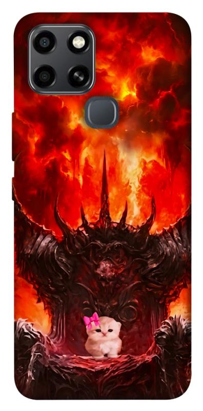 Чохол itsPrint Kitty hell для Infinix Smart 6, меми, купити оптом з доставкою