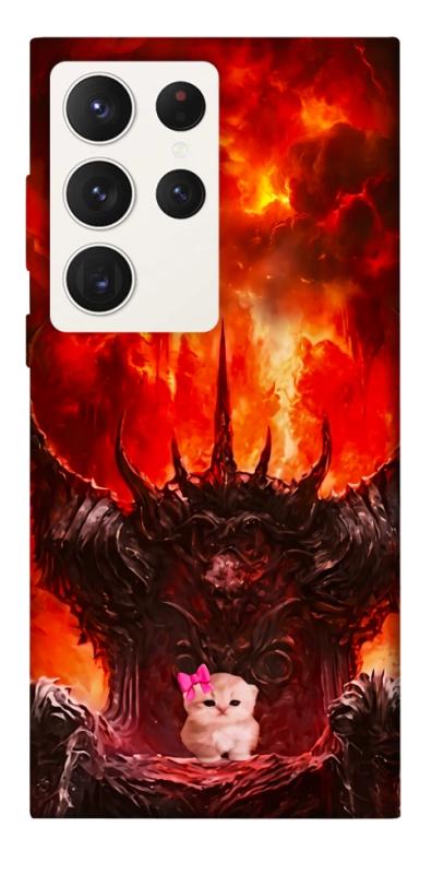 Чохол itsPrint Kitty hell для Samsung Galaxy S23 Ultra, меми, купити оптом з доставкою