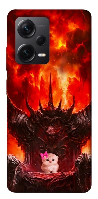 Чохол itsPrint Kitty hell для Xiaomi Redmi Note 12 Pro+ 5G, меми, купити оптом з доставкою