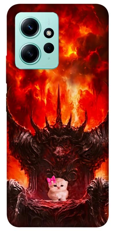 Чохол itsPrint Kitty hell для Xiaomi Redmi Note 12 4G, меми, купити оптом з доставкою