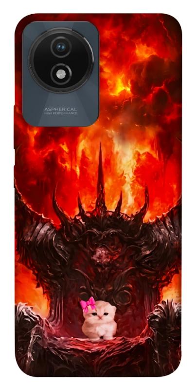 Чохол itsPrint Kitty hell для Vivo Y02, меми, купити оптом з доставкою