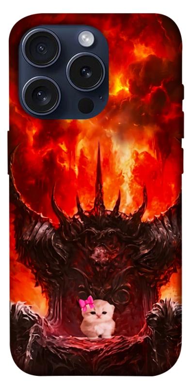 Чохол itsPrint Kitty hell для Apple iPhone 15 Pro (6.1"), меми, купити оптом з доставкою