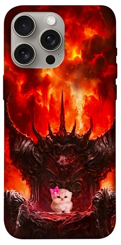 Чохол itsPrint Kitty hell для Apple iPhone 15 Pro Max (6.7"), меми, купити оптом з доставкою