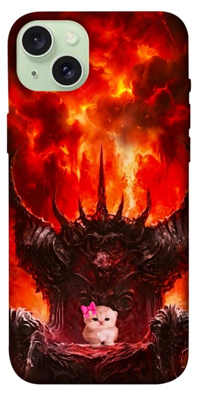 Чохол itsPrint Kitty hell для Apple iPhone 15 Plus (6.7"), меми, купити оптом з доставкою