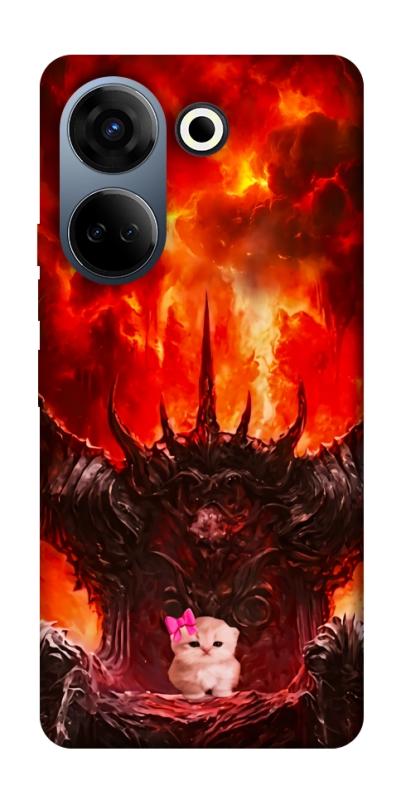 Чохол itsPrint Kitty hell для TECNO Camon 20 Pro (CK7n), меми, купити оптом з доставкою