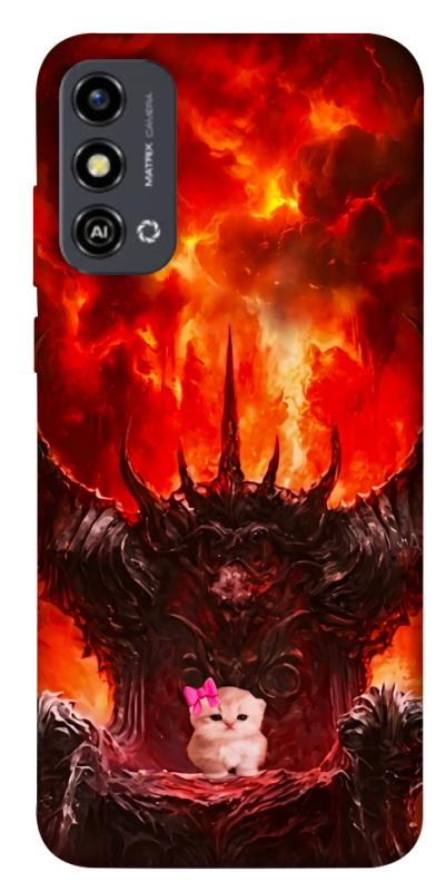 Чохол itsPrint Kitty hell для ZTE Blade A53, меми, купити оптом з доставкою