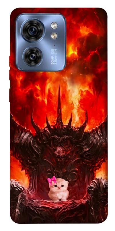 Чохол itsPrint Kitty hell для Motorola Edge 40, меми, купити оптом з доставкою