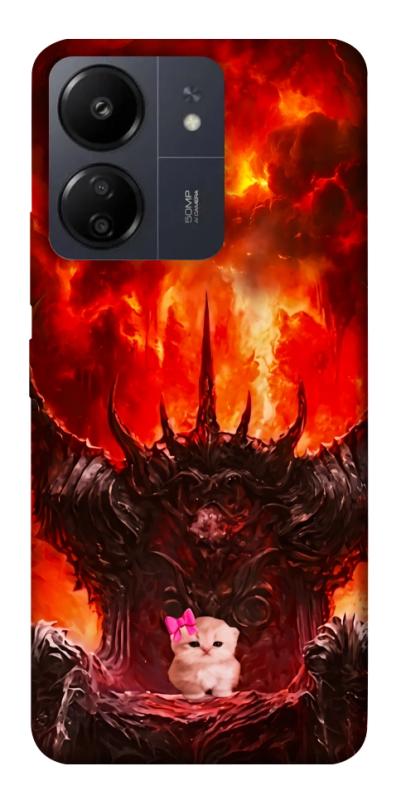 Чохол itsPrint Kitty hell для Xiaomi Redmi 13C, меми, купити оптом з доставкою