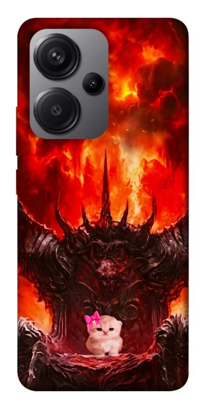 Чохол itsPrint Kitty hell для Xiaomi Redmi Note 13 Pro+, меми, купити оптом з доставкою
