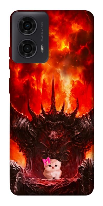 Чохол itsPrint Kitty hell для Motorola Moto G24, меми, купити оптом з доставкою