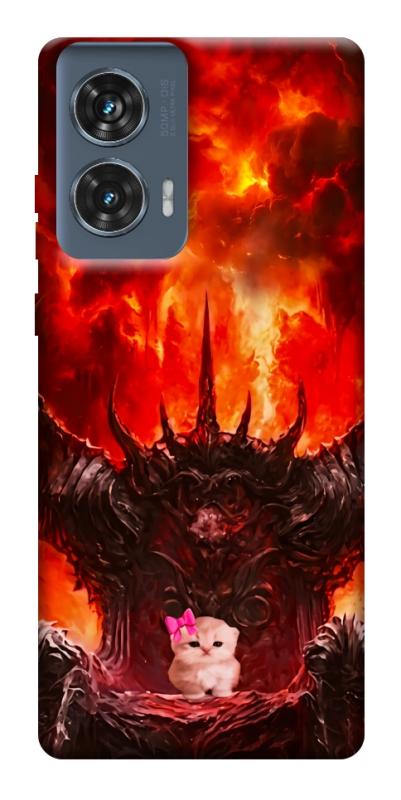 Чохол itsPrint Kitty hell для Motorola Edge 50 Fusion, меми, купити оптом з доставкою