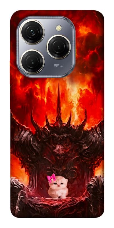 Чохол itsPrint Kitty hell для TECNO Spark 20 Pro, меми, купити оптом з доставкою