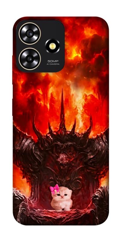 Чохол itsPrint Kitty hell для ZTE Blade A73 4G, меми, купити оптом з доставкою