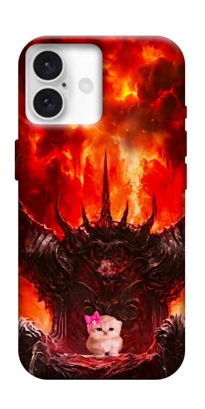 Чохол itsPrint Kitty hell для Apple iPhone 16 (6.1"), меми, купити оптом з доставкою